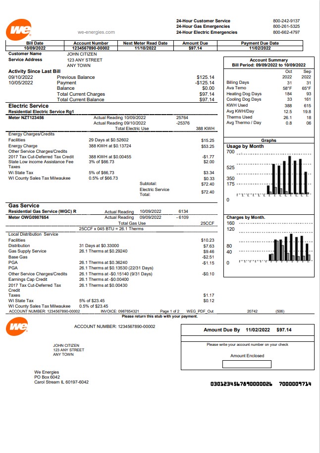  Minol USA business utility bill 
